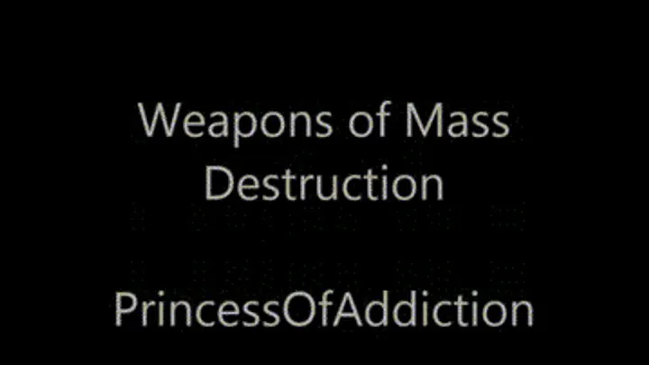 Weap0ns of Mass Destruction