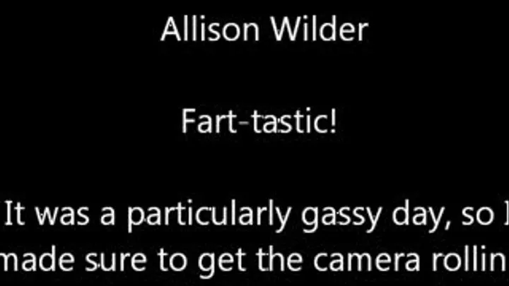 Fart-Tastic