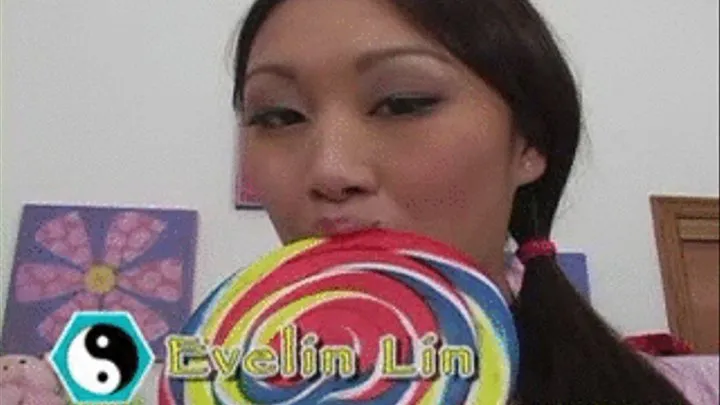 Asian Whore Evelin Lin Loves Candy And Cock