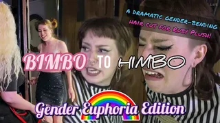 BIMBO to HIMBO Gender Euphoria Haircut