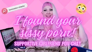 Supportive Girlfriend Finds Your Feminization Porn