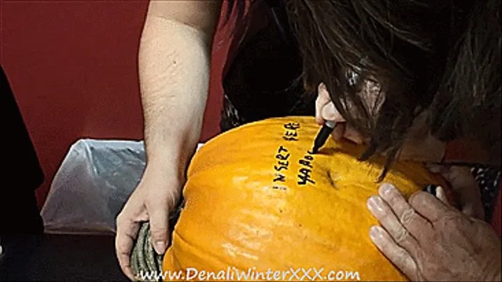 Halloween Pumpkin Fucker Humiliation Part 1: