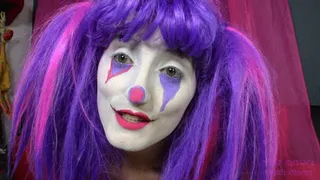 Clown Girl's Anal play for Couples