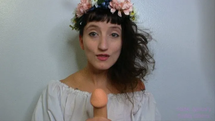 Flower Maiden Worships Your Cock