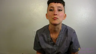 Bitch Quarantine Nurse Virtual Ass Fuck