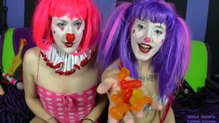 Clown Girls EAT Ex-Boyfriends' Cocks