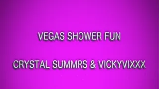 Lesbian shower voyuer