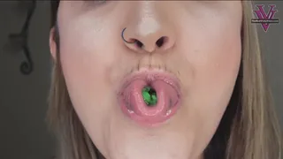 Ayla mouth talk and pop rocks ASMR