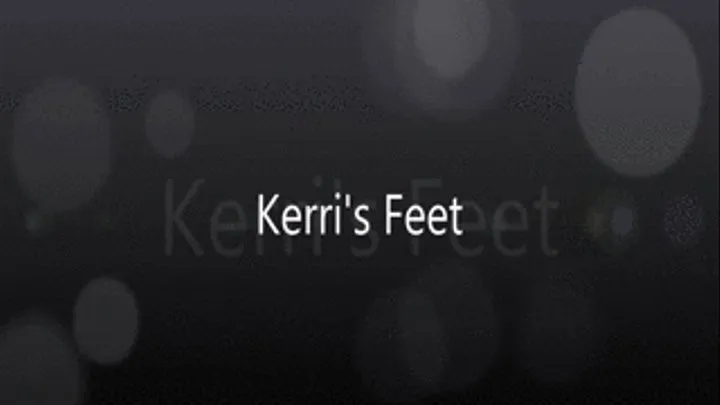 Kerri's Feet