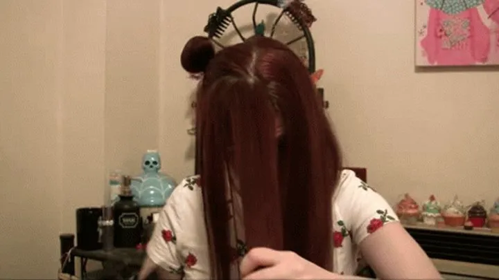 Straightening My Hair