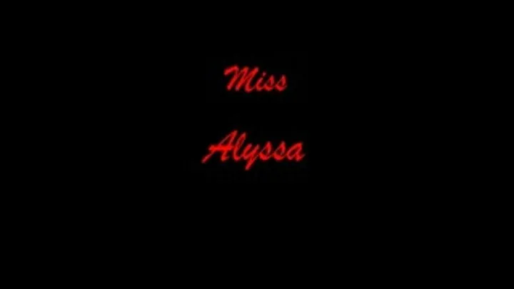 SEDUCTIVE MISS ALYSSA