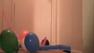 Jezebelle Bond Pops, Stomps And Fucks Balloons