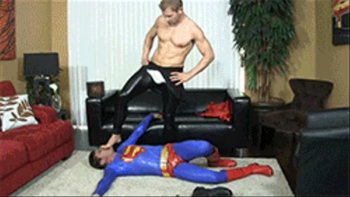 Superman Betrayed Part 2 FOOT WORSHIP