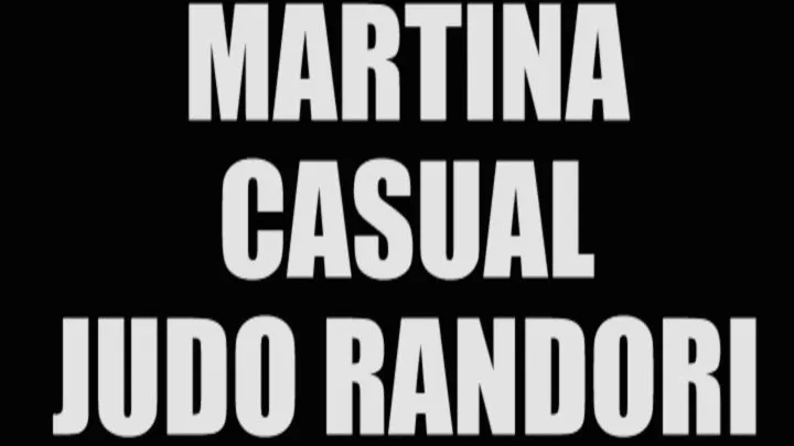 Martina casual judo randori