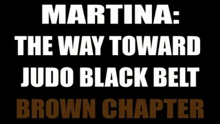 Martina: the way toward judo black belt - brown chapter