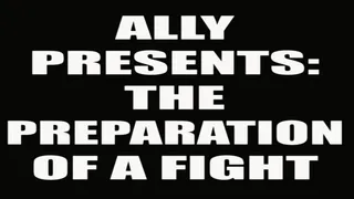 Ally presents: the preparation of a fight