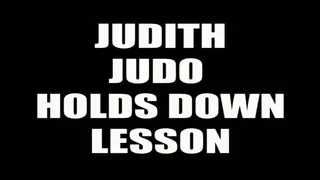 Judith judo holds down lesson