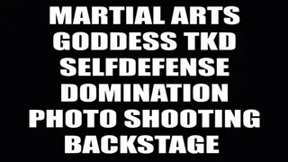 Martial Arts Goddess tkd selfdefense domination backstage