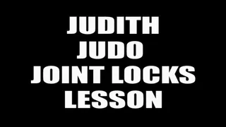 Judith judo j oint locks lesson