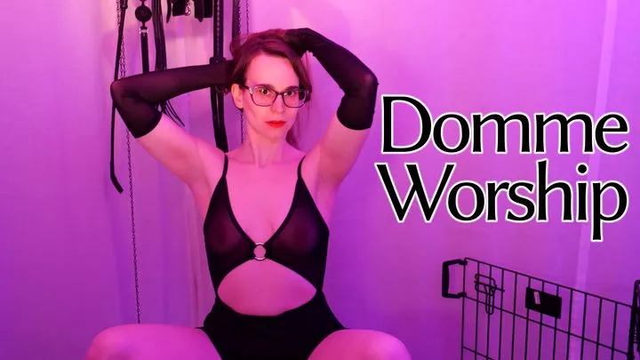 Domme Worship - Obey Lady Ashley - FemDom Mesh Goddess BDSM PMV Sensual Trance