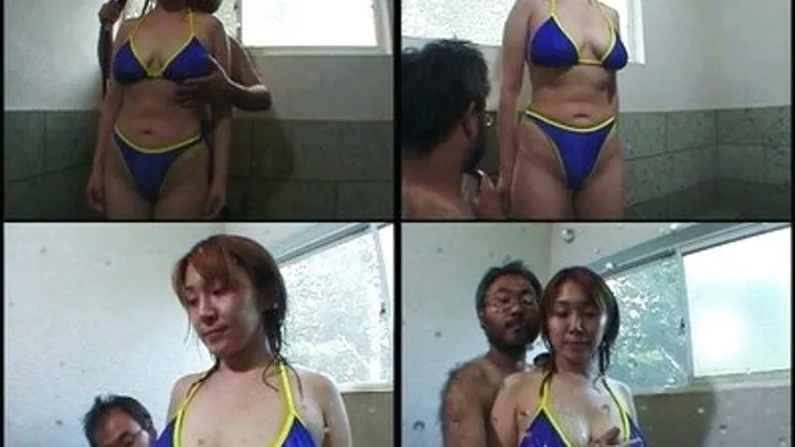 Old Man Showers Big Boobed Younger Woman - OZVD-080 - Full version