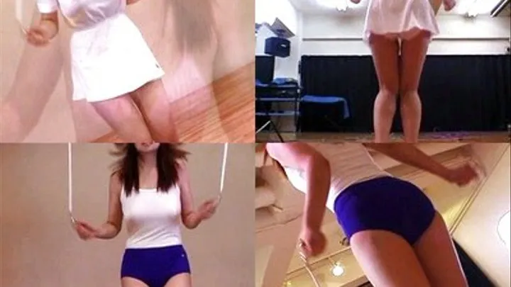 Jumping Rope Causes Tits & Ass Bouncing - OZVD-073 - Full version