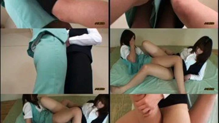 Lesbian Couple Crotch Rubbing! - Full version - OYVD-098