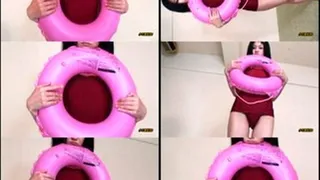 Cute Pool Toy on Lovely Lady! - Full version - OZVD-192