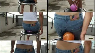 Sweetheart Wets her Shorts with Water-Filled Balloons! - Full version - OYVD-100