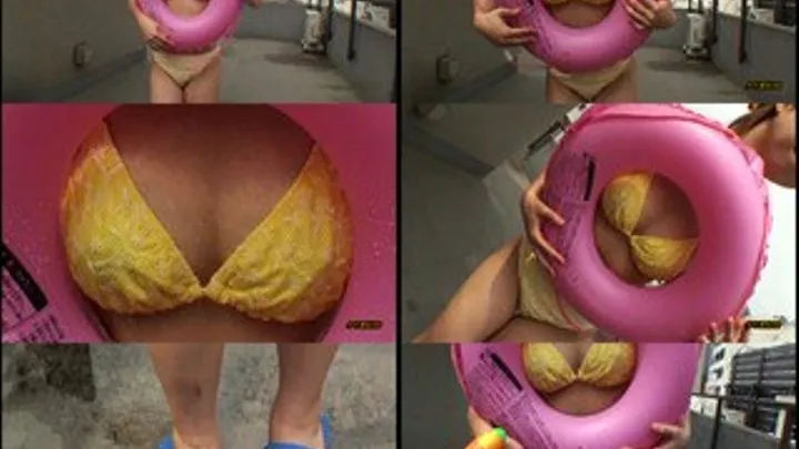 Sexy Slut in Yellow Bikini Soaks Under the Sun! - Full version - OZVD-192