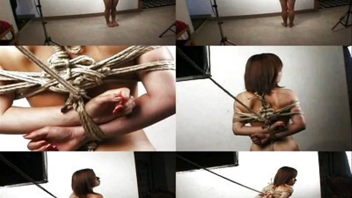 Naked & Tied Up For A Photoshoot! - Full version ( - AVI Format)