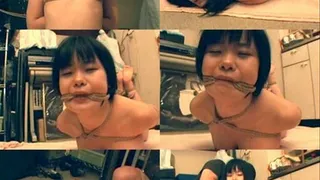 Big Boobed Young Lady Experiences Bondage - DKF-037 - Full version