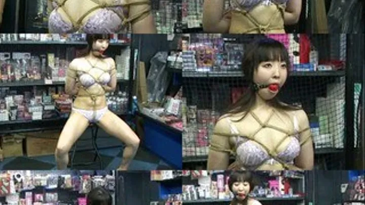 Bound and Gagged in a Store - DKS-042 - Part 2 (Faster Download - )