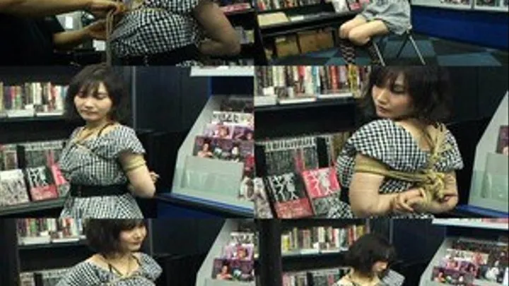 Bondage Photoshoot in a Magazine Store! - Part 1 - DKS-045 (Faster Download - )