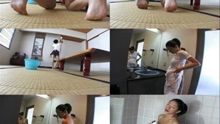 Bound to Do Household Chores Takes a Shower! - Full version - KG-006 (Faster Download - )