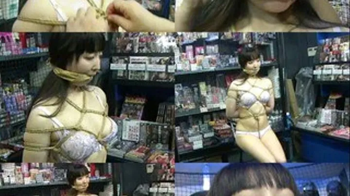 Bound and Gagged in a Store - DKS-042 - Part 1 (Faster Download)