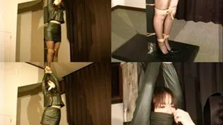 Bound Against A Wooden Pole! - Part 2 (Faster Download - )