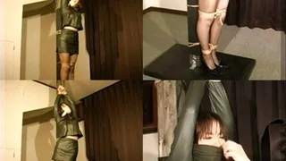 Bound Against A Wooden Pole! - Part 2 (High Quality - )