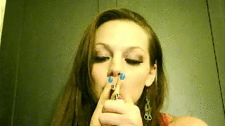 just me smoking