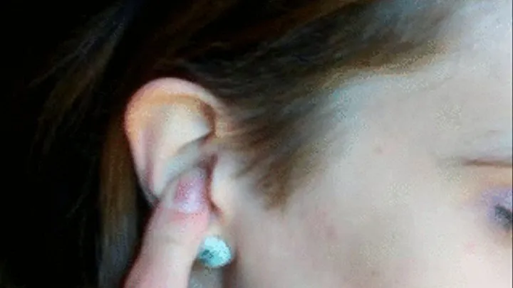 What's in her Ear?