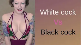 Superior BBC Vs wimpy white cock