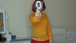 Velma hunting for dick with her magnifying glass SPH JOI JOE