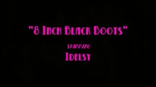 8 Inch Black Boots
