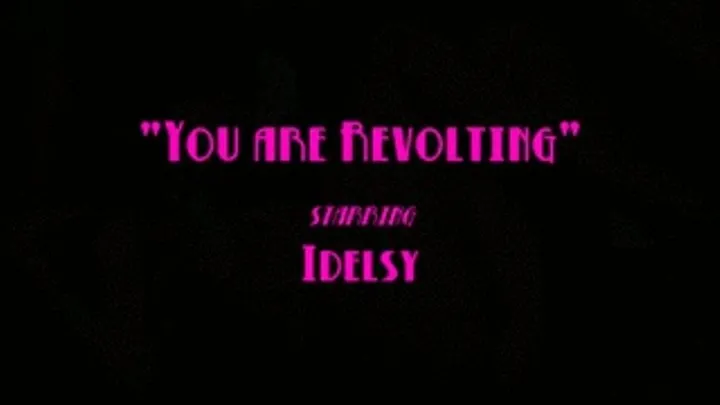 You Are Revolting