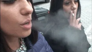 Smoking.Lara and Nomi