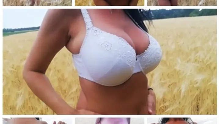 Outdoor BRA fetish juni