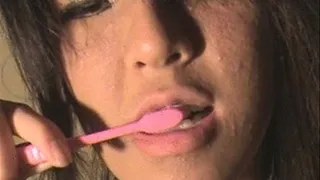 Brushing Teeth To Lick and Bite Fingers - RNCD-033 - Part 2