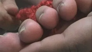 Flaunting Her Way Of Cutting Toe Nails - Full version