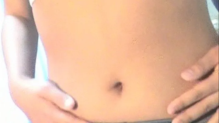 Look At Her Newly Cleaned Belly Button