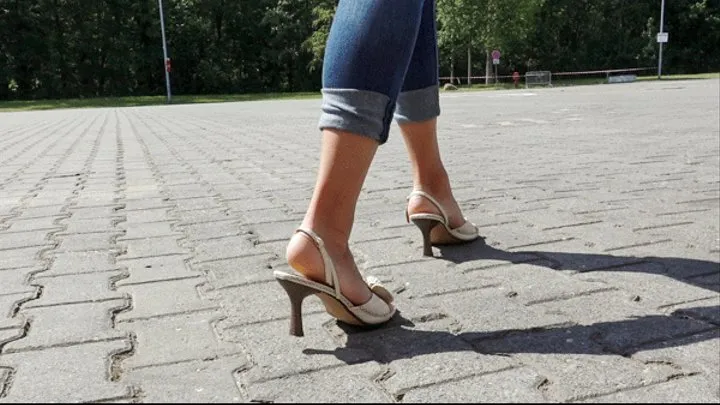 tkoac Kristiena in slingback sandals